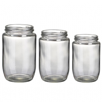 340-800ml beverage flint glass jar