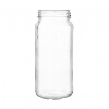 485ml food grade round glass sauce jars
