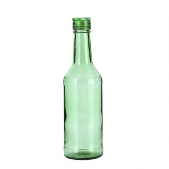 355ml green wine glass bottle