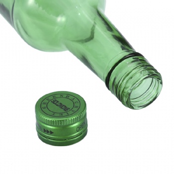 355ml green wine glass bottle