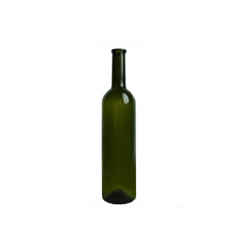 750ml empty green champagne wine glass bottles