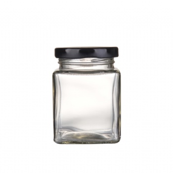 50-1000ml Square Storage Glass Jar Food Jar