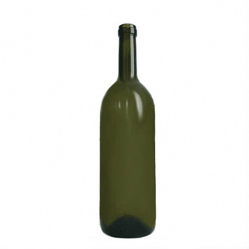 1.5 liter Dark Green Glass Claret Wine Bottle