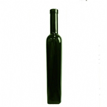 375ml dark green wine bottle