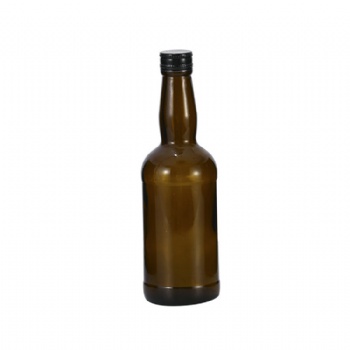 350ml amber glass beer bottle