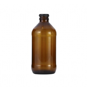 300ml amber beer glass bottles with crown cap