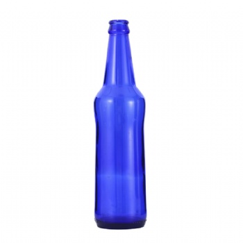 500ml blue beer glass bottle