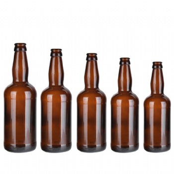 330ml amber beer glass bottle