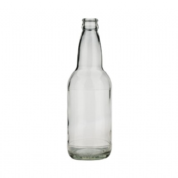 500ml clear glass beer bottles