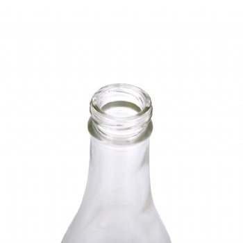 330ml clear beer glass bottle