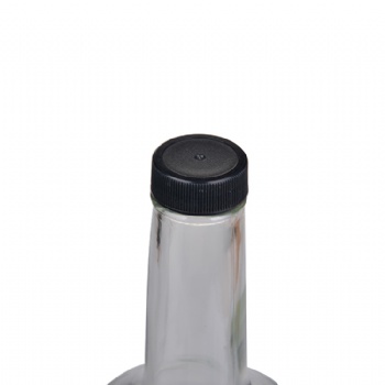 950ml High Quality Flint Glass Round Whisky Bottle