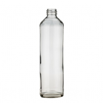 500ml wholesale clear empty juice glass bottle