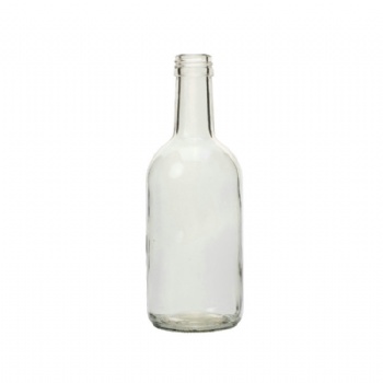 750ml clear empty big capacity wine glass bottle