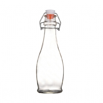 300-500ml swing top glass drinking bottle