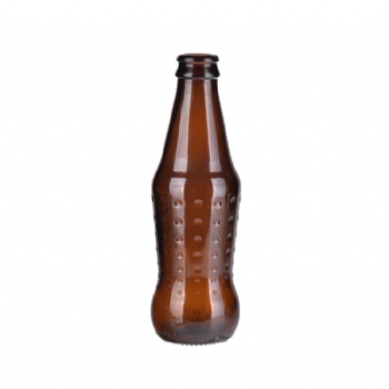 330ml amber glass juice bottle