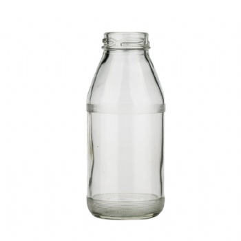 250ml clear glass empty bottles for juice