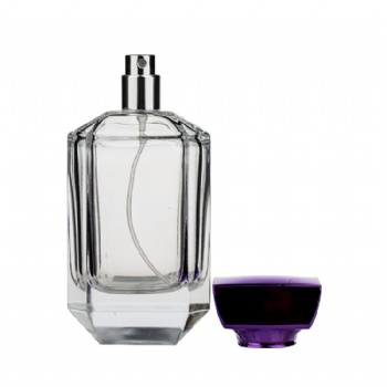 30ml crystal diamond clear glass perfume bottle