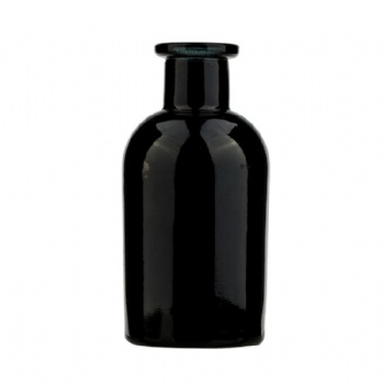 50ml black colored empty glass perfume bottle