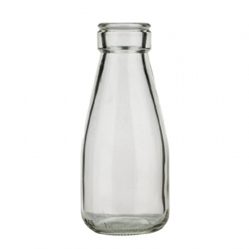 200ml clear juice beverage glass bottle
