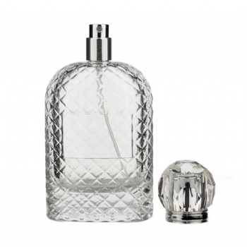 30ml Creative nozzle glass perfume bottle with sprayer