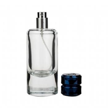 10ml Rectangle luxury design glass spray pump perfume bottle