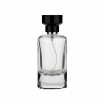 25ml clear small glass perfume bottle