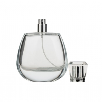50ml Fashion women luxury design unique glass perfume bottles