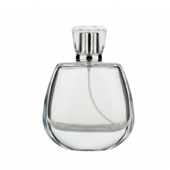 50ml Fashion women luxury design unique glass perfume bottles