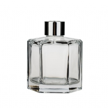 50ml clear perfume bottles glass with cap