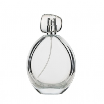 50ml irregular recycled glass spray perfume bottle
