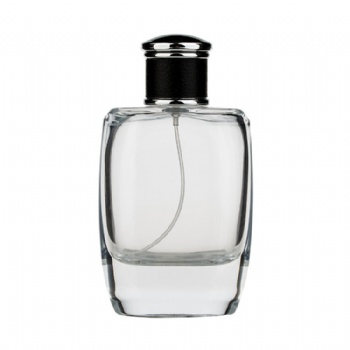 100ml refilled glass square perfume spray bottle