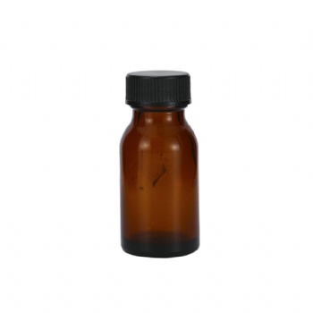 15ml amber glass essential oil bottle