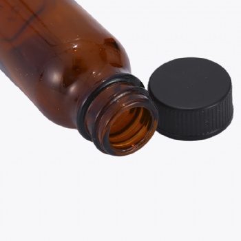 15ml amber glass essential oil bottle