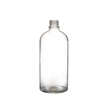 3-100ml clear glass bottle
