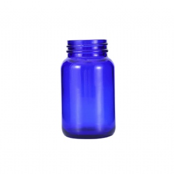 160ml pharmaceutical blue glass bottle