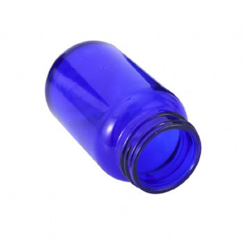 160ml pharmaceutical blue glass bottle