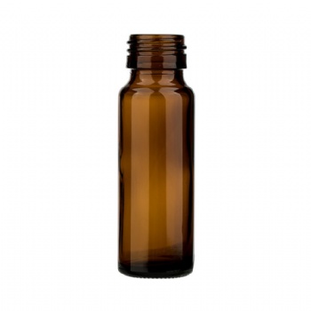 50 ml small tube amber glass pharmaceutical bottle