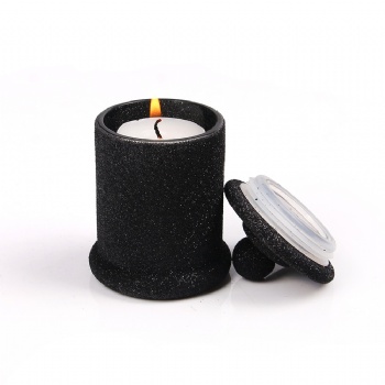 Glitter Powder 4OZ Jar Candle Holders With Lid Wholesale
