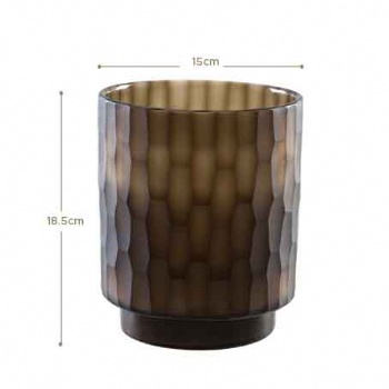 personalized honeycomb glass candle stand supplier